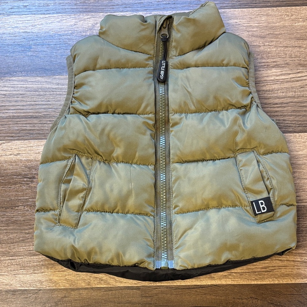 Little Bipsy puffer vest